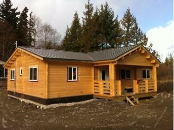 $58567.30 • Buy 1247 Sq Ft 7 Room DIY Log Cabin Home Building Kit With 118 Sq Ft Covered Porch Home Building Kits, Diy Log Cabin, Coconut Crab, How To Build A Log Cabin, Small Cabin Plans, Log Houses, Timber Cabin, House Kits, Log Cabin Rustic