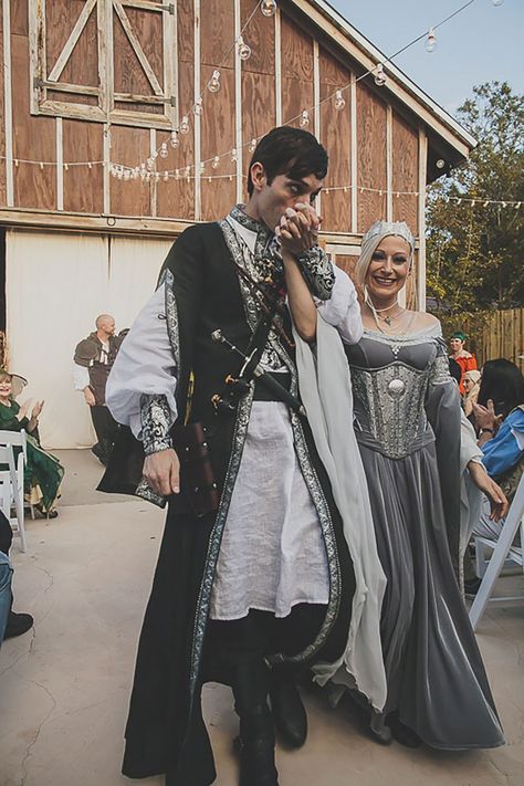 Fantasy Wedding Clothes Male, Medieval Wedding Outfit Men, Medieval Wedding Groom Outfit, Fantasy Male Wedding Outfit, Fantasy Groomsmen, Fae Wedding Groom, Medieval Wedding Groom, Elven Wedding Groom, Medieval Groom Attire