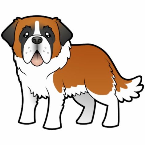 Great st bernard clipart #4 Saint Bernard Drawing, Saint Bernards, Black Labrador Dog, St Bernard Puppy, Dog Breeds List, Puppy Drawing, Toy Fox Terriers, Cute Beagles, St Bernard Dogs