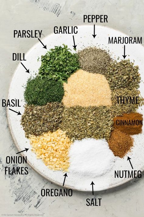 Ranch Seasoning Mix Recipes, Jerk Seasoning Recipe, Gyro Seasoning, Mediterranean Seasoning, Greek Spices, Homemade Ranch Seasoning, Dry Ranch Dressing Mix, Homemade Spice Mix, Ranch Seasoning Mix