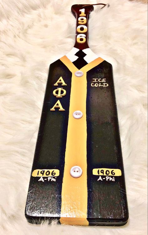 Alpha Phi Alpha Fraternity Paddles, Greek Paddles Fraternity, Alpha Phi Alpha Paddle, Greek Sorority Paddles, Fraternity Paddles, Paddle Designs, Greek Ideas, Greek Crafts, Greek Paddles