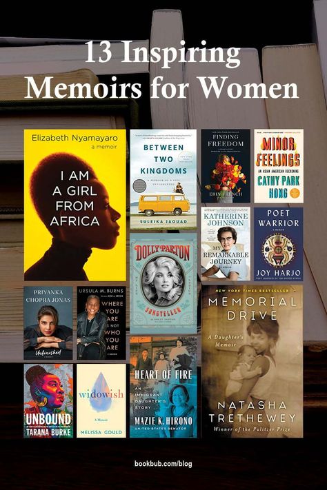 On the hunt for inspiring books for women? Check out this list of great memoirs worth reading. #books #memoirs #booksforwomen Memoir Books To Read, Female Books, Memoir Books, Books For Women, Inspiring Books, Memoir Writing, Women's History Month, Types Of Books, Books For Self Improvement