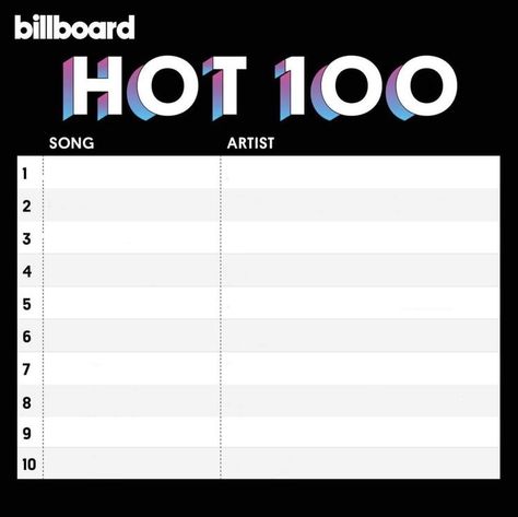 Billboard Hot 100 Template, Kpop Shifting Album Cover, Kpop Album Cover Design, Dr Logo, Social Templates, Album Cover Design, Song Artists, Billboard Hot 100, Instagram Frame