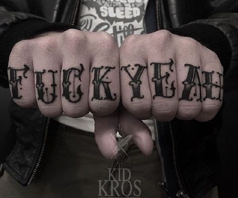 #Finger #Tattoos Finger Letter Tattoos, Knuckles Tattoo, Finger Tattoos Words, Herren Hand Tattoos, Tattoo Font For Men, Wörter Tattoos, Finger Tattoo Ideas, Chicanas Tattoo, Finger Tattoo For Women