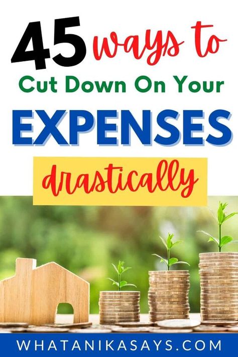 How to drastically cut expenses Are you having a tough time paying your monthly bills?Are you living from one paycheck to another?Are you trying to pay off high-interest debt?If the answer to any of these questions is yes, it’s time for you to drastically cut expenses.But figuring out how to reduce expenses is not as easy as it sounds.You only don’t need to figure out where you are overspending, but also change certain habits to avoid unreasonable expenses, which may not be very easy.… Stocking Pantry, Financial Planning Printables, Provident Living, Debt Plan, Money Smart, Monthly Bills, Cut Expenses, Household Expenses, Money Budget