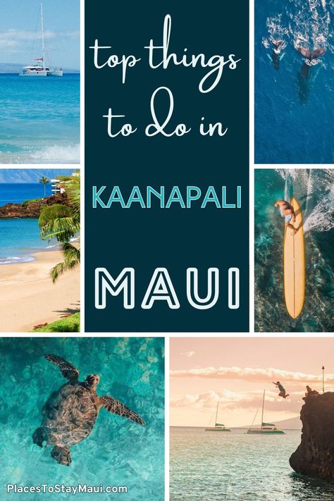 The ULTIMATE guide to the top Kaanapali activities. This lively West Maui town boasts gorgeous beaches, clear waters, and tons of exciting activities and tours for families and couples alike. Unlock the ultimate Kaanapali experience with this comprehensive guide on the best things to do in Kaanapali. | Maui Hawaii | Maui Adventures, Westin Maui, Kaanapali Maui, Maui Travel Guide, Maui Luau, Things To Do In Maui, Maui Hotels, Maui Resorts, Kaanapali Beach