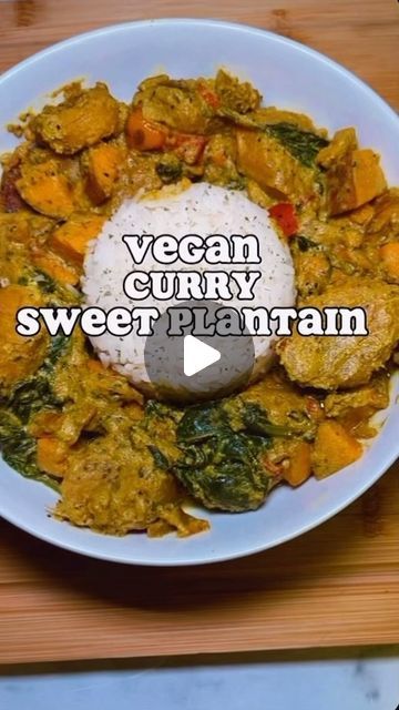 Cilantro Seasoning, Plantain Curry, Vegan Plantain, Sweet Plantains, Curry Ingredients, Scotch Bonnet, Canned Coconut Milk, Cayenne Pepper, Curry Powder