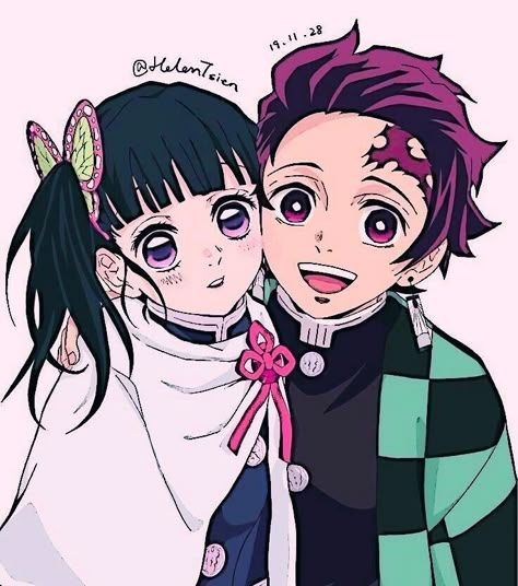 Kanao Tsuyuri, Tanjiro Kamado, Kimetsu No Yaiba, Anime