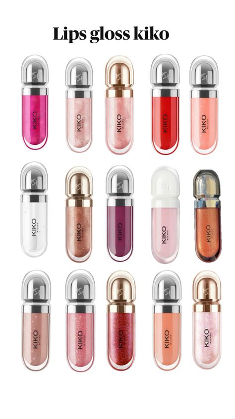 Kiko Milano gloss Gloss Kiko, Girly Christmas Gifts, Lips Gloss, Kiko Milano, 15th Birthday, Ulta Beauty, Glow Up?, Lip Gloss, The Balm