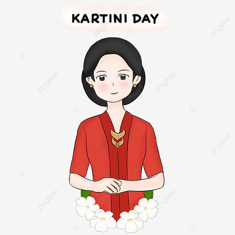 Red Kebaya, R.a Kartini, Kartini Day, Ra Kartini, Elephant Background, Wedding Dress Illustrations, Desain Buklet, Rainbow Background, Beautiful Rainbow