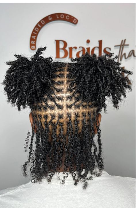 Natural Sister Locs, Mirco Locs Short, Small Box Braids On Short Natural Hair, Short Small Locs Black Women, Micro Loc Grid, Starter Microlocs Styles For Short Hair, Microlocs Black Hair, Medium Micro Locs, Microlocs Starter Short Hair