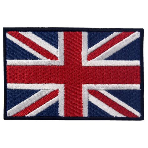 Rock & Roll, Sew On Badges, Mending Clothes, United Kingdom Flag, England Flag, Flag Embroidery, Uk Flag, Costura Diy, British Flag