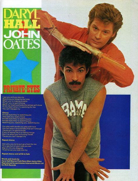 You can never go wrong with Hall and Oates. Daryl Hall And John Oates, 80s Life, Allen Stone, Hall Oates, Hall And Oates, Famous Duos, Rock And Roll History, John Oates, Hall & Oates