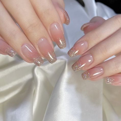 Prom Nails Ideas, Nails Champagne, Nails Cream, Wedding Nail Ideas, Nails Burgundy, Nails Charms, Nails Coral, Elegant Touch Nails, Nails Colorful