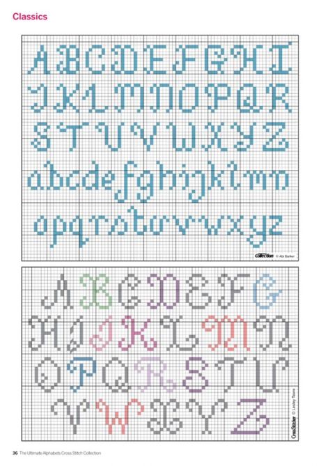 Gallery.ru / Фото #35 - The Ultimate Alphabets Cross Stitch Collection 2014 - tymannost Cross Stitch Patterns Free Disney, Cross Stitch Alphabets, Cross Stitch Letter Patterns, Unique Cross Stitch, Cross Stitch Alphabet Patterns, Cross Stitch Tutorial, Cross Stitch Fonts, Stitch Collection, Cross Stitch Letters