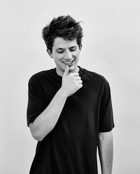 Charlie Puth, White Photo, Black And White, White, Black