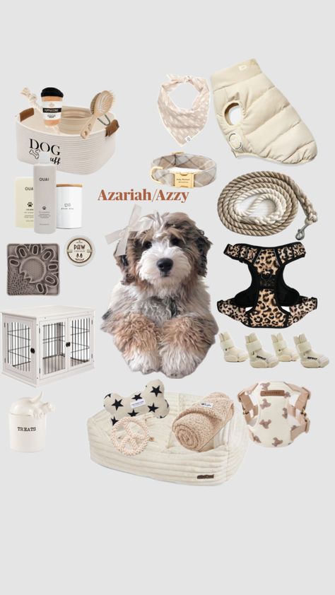 Another add to the dog series! Say hi to Azzy/Azariah (meaning: helper of god) 🐕🥯🥥🎧👜🧦#dog #vibes #boho #puppy Puppy Room Decor, God Dog, Dog Supplies List, Puppy Room, Dog Accesories, Jellycat Stuffed Animals, Puppy Mom, Dog Essentials, Cute Animals Puppies