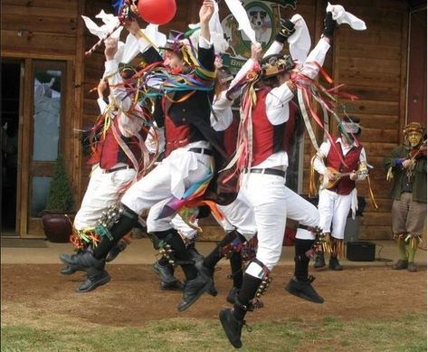 Morris Dancers Costumes, Sustainability Moodboard, British Folklore, English Culture, Morris Dancers, Morris Dancing, British Things, Dancer Costume, Marin County