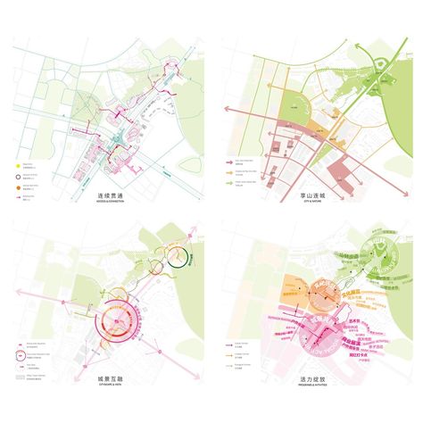 Gallery of Dongguan Central Area Slow-Traffic System / eLandscript Studio - 24 Context Map, Masterplan Architecture, Map Diagram, Traffic Analysis, Studio Floor, Urban Design Diagram, Urban Design Graphics, Architecture Mapping, Urban Design Architecture