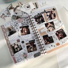 Aesthetic Scrapbook Ideas, Ide Scrapbook, Aesthetic Scrapbook, Gift Ideas For Best Friend, Friend Scrapbook, Gifts For Best Friends, Travel Journal Scrapbook, Desain Buklet, Birthday Scrapbook