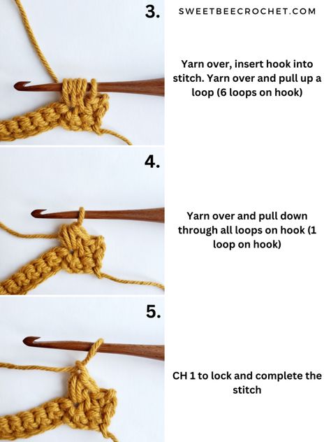 Mini Bean Crochet Stitch, Bean Stitch Crochet Tutorial, Coffee Bean Stitch Crochet, Little Bean Stitch, Bean Stitch Crochet Blanket, Bean Crochet Stitch, Mini Bean Stitch Crochet, Bean Stitch Crochet, Mini Bean Stitch