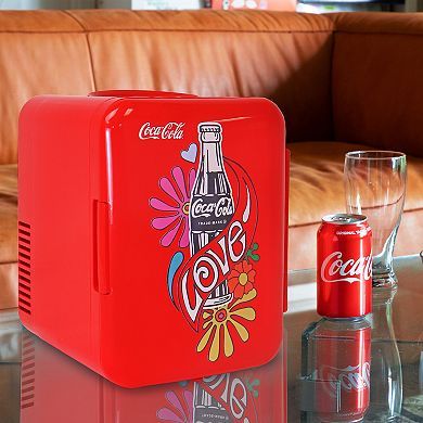 Coke Cooler, Portable Mini Fridge, Retro Refrigerator, Fridge Accessories, Beverage Coolers, Fridge Cooler, World Of Coca Cola, Ground Breaking, Coca Cola Vintage