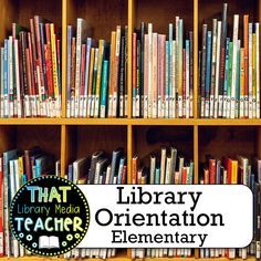 School Library Orientation, Elementary School Library Rules, First Week Of School Library Lessons, Elementary School Library Lessons, Library Lessons For Kindergarten, School Library Organization Elementary, Elementary Library Organization, Elementary Librarian Ideas, Media Specialist Elementary