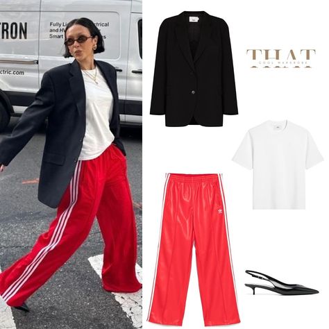 STEAL THE OUTFIT Adidas pants Choose your fav✨ Adidas Pants Street Style, Wide Leg Adidas Pants Outfit, How To Style Adidas Pants, Black Adidas Pants Outfits, Adidas Firebird Pants Outfit, Red Adidas Pants Outfit, Adidas Sweatpants Outfit, Adidas Pants Outfit, Black Adidas Pants