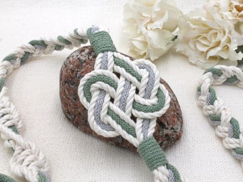 Wedding Cord, Handfasting Cords, Wedding Readings, Tan Wedding, Heart Knot, Viking Wedding, 2 Hearts, Infinity Knot, Wedding Unity