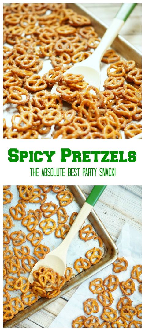 Party Pretzels, Ranch Chex, Spicy Pretzels, Seasoned Pretzels, Pretzel Snacks, Child Nutrition, Cheese Trays, Catering Display, Fruit Kabobs