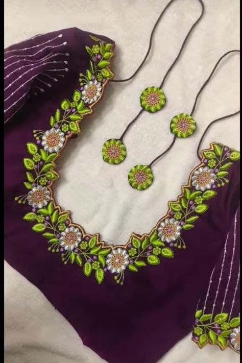 Simple Embroidery Machine Designs, Latest Machine Work Blouse Designs, New Model Maggam Work Blouse Designs, Blouse Computer Work Designs, Computer Embroidery Work Blouse Designs Latest, Simple Computer Work Designs For Blouses, Simple Computer Work Blouse Designs, Simple Machine Embroidery Designs For Blouse, Computer Work Blouse Designs Latest Simple