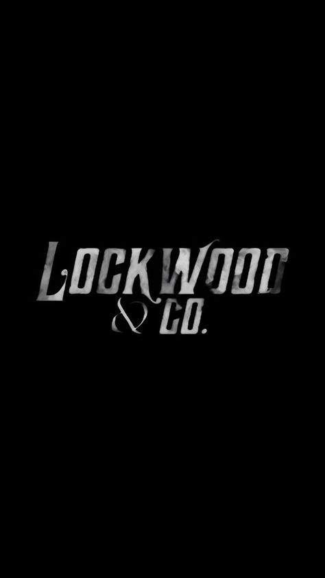 Lockwood And Co Aesthetic, Tv Show Logos, Architecture Drawing Presentation, Lockwood And Co, Liam Neeson, Braids For Long Hair, Fan Book, Book Fandoms, Black Wallpaper