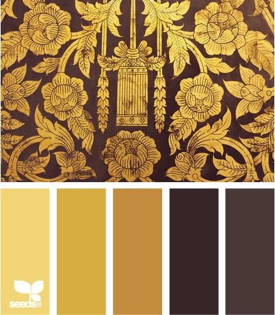 gilt tones Brown Gold Colour Palette, Royal Colors Palette, Seeds Color, Gold Color Palettes, Color Schemes Colour Palettes, Royal Colors, Theme Color, Design Seeds, Gilded Age