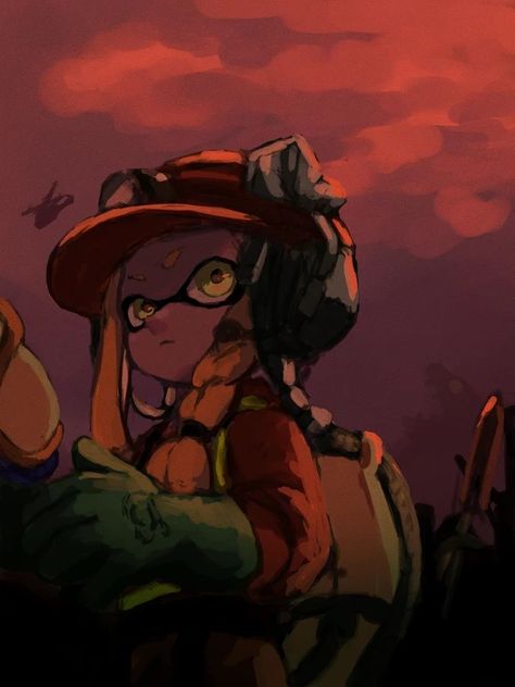 Salmon Run Aesthetic, Agent 3 Icon, Salmon Run Fanart, Salmon Run Art, Splat Art, Agent 3, Nintendo Splatoon, Splatoon Art, Splatoon 2 Art