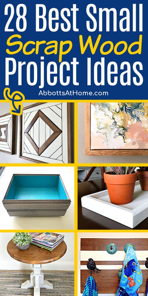 4 examples of the best small scrap wood projects DIY's with steps and videos. Easy DIY scrap wood project ideas. Small Scrap Wood Projects, Projects With Photos, Scrap Wood Project, Scrap Wood Art, Diy Steps, Scrap Wood Crafts, Wood Mosaic, Scrap Wood Projects, Wood Project