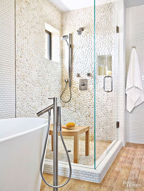 Tin shower walls