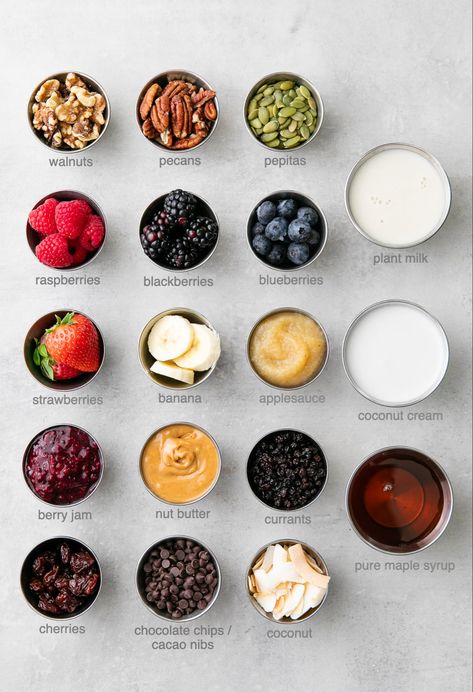 Oatmeal Stovetop, Acai Bowl Toppings, What Is Acai, Instant Pot Slow Cooker, Oatmeal Toppings, Acai Bowls Recipe, Wfpb Recipes, Oatmeal Bowls, Instant Oatmeal