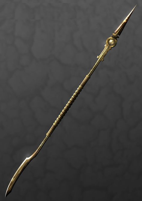 Spear of Horus | Gods of Egypt Wikia | Fandom Bow Staff, Gods Of Egypt, Egyptian God, Cool Swords, Fantasy Armor, Arte Fantasy, Medieval Fantasy, Yin Yang, Character Inspiration