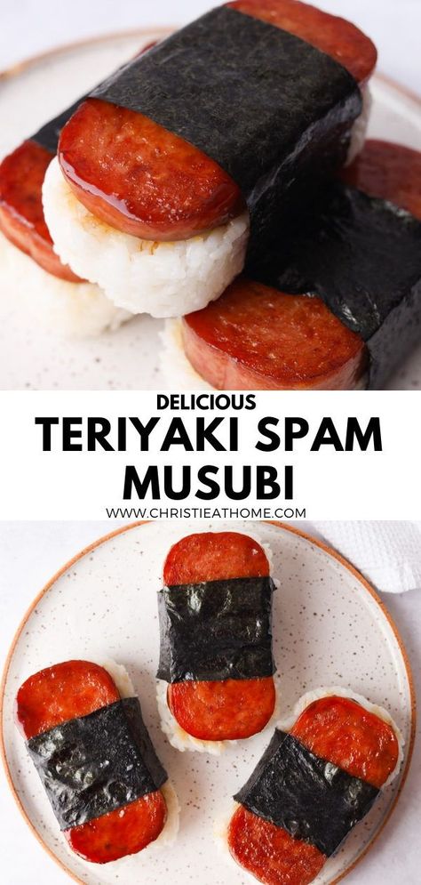 Spam Musubi Sauce Recipes, Musubi Sauce Recipes, Spam Musubi Recipe Hawaii, Musubi Recipe Hawaii, Spam Sushi Roll, Spam Rice Balls, Hawaiian Spam Musubi Recipe, Spam Musubi Sauce, Musubi Sauce