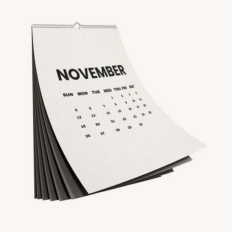 Calendar Mockup, Mockup Wall, Hanging Calendar, Calendar 2023, Mockup Free Psd, 3d Rendering, Mockup Psd, Wall Calendar, Free Psd