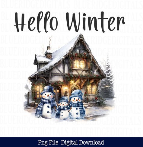 Snowman Sublimation, Christmas Printable Art, Winter Lovers, Winter Snowman, Winter Ideas, Hello Winter, Christmas Printable, Art Office, Dtf Printing