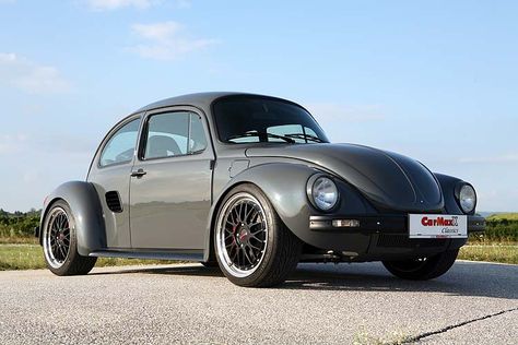 The ultimate VW Beetle - Singletrack Magazine #aircooledlife #aircooled Volkswagen Sedan, Custom Porsche, Vw Super Beetle, Vw Sedan, Vw Karmann Ghia, Volkswagen Karmann Ghia, Volkswagen Bug, Vintage Volkswagen, Volkswagen Car