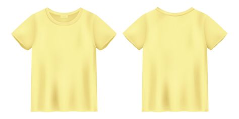 Unisex yellow t shirt mock up. T-shirt design template. Mock Up T Shirt, Tshirt Template, T Shirt Design Template, Shirt Template, Mens Fashion Classy, Yellow T Shirt, Baby Yellow, Tshirt Mockup, Tshirt Design