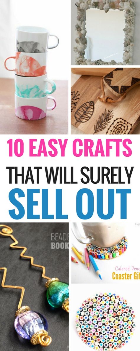 Looking for cheap crafts to make and sell? Then this one is perfect for you. Find the best diy projects to make. Kerajinan Diy, Cheap Diy Crafts, Projects To Sell, Diy Jewelry To Sell, Diy Projects To Sell, Cheap Crafts, Diy Ikea, Diy Bricolage, Diy And Crafts Sewing