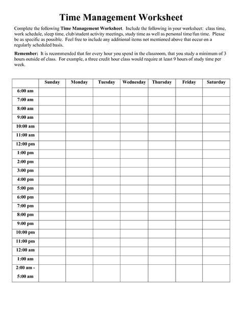 Weekly Time Management Schedule, Time Study Template, Nursing School Study Schedule Time Management, Time Audit Worksheet, Time Management Worksheet Free Printable, Life Planning Worksheet, Study Calendar Time Management, Life Audit Worksheet, Procrastination Worksheet