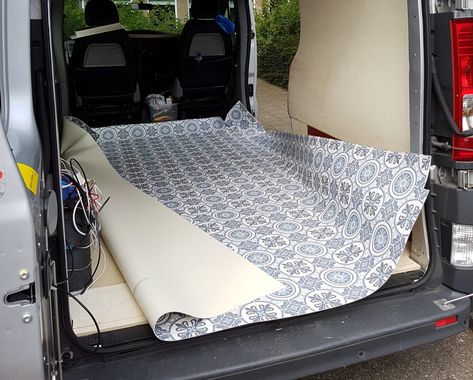 The floor, ceiling and walls of your campervan conversion are a great phase of the project! This blog gives in-depth info about choices made, time & costs Diy Van Conversions, Ford Transit Camper, Diy Campervan, Transit Camper, Campervan Conversion, Van Wall, Van Conversion Interior, Campervan Life, Build A Camper Van