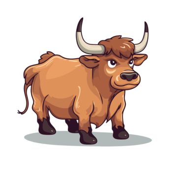 in the style of dark beige and amber cartoon,bull,clipart,cartoon,organism,fawn,working animal,terrestrial animal,art,snout,tail,font,illustration Bull Cartoon Character Design, Bull Cartoon, Cartoon Bull, Bulls Wallpaper, Font Illustration, Clipart Cartoon, Work With Animals, Png Transparent Background, Dark Beige