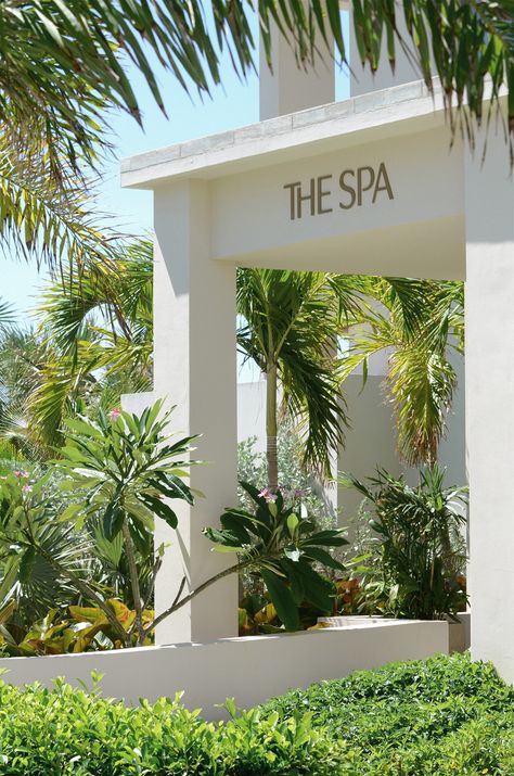 Spa Profile: The Spa at Four Seasons Resort Anguilla &mdash; The Spa Insider Tropical Spa Interior Design, Spa Building Exterior, Spa Exterior Design, Spa Exterior, Tropical Spa, Spa Vibes, Holistic Spa, Nature Spa, Body And Skin Care