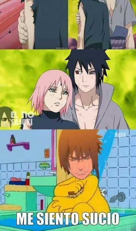 When Memes, Naruto Facts, Anime Boy Sketch, Naruto Shippuden Sasuke, Naruto Uzumaki Shippuden, Memes Anime, Naruto Funny, Sakura And Sasuke, Anime Meme