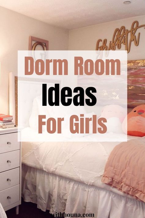 Trendy Dorm Room Ideas For Girls They Are Obsessed Over Teen Dorm Room Ideas, Dormroom College Decor Ideas, Dorm Room Ideas For Girls College 2024, Dorm Room Curtain Ideas, Old Miss Dorm Rooms, Dorm Room Window Ideas, Down Room Ideas, Dorm Room Decor Ideas For Girls College, Simple College Dorm Room Ideas